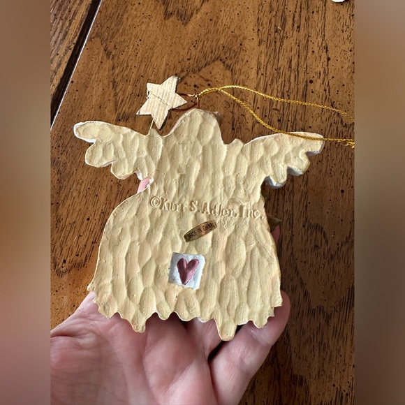 Kurt S. Adler Inc Fairy God Mom Angel tree Christmas Ornament Preowned 4 inch - Picture 6 of 10